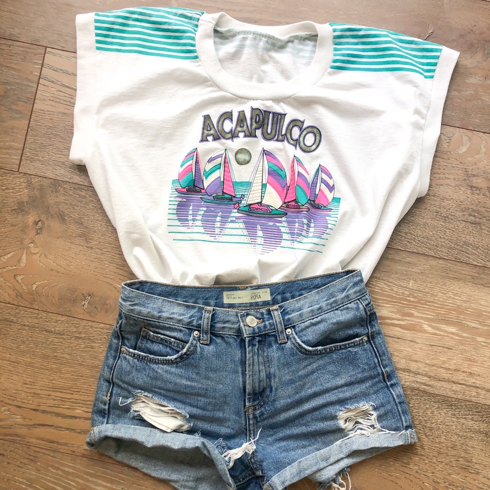 Retro Vacation Top